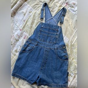 Denim Short Overalls